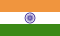 Flagga för India