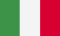 Flagga för Italy