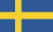 Flagga för Sweden